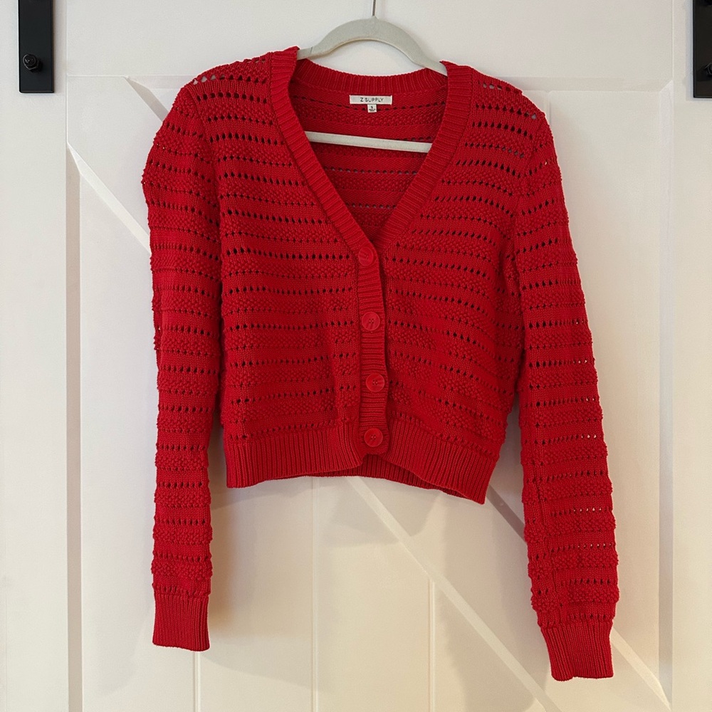 Z Supply Button-Up Sweater